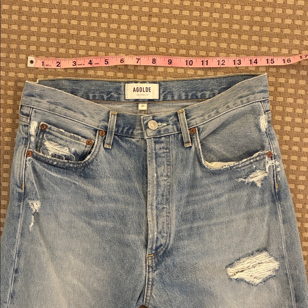 Agolde 90s Jean worn twice! Like new - Picture 6 of 11